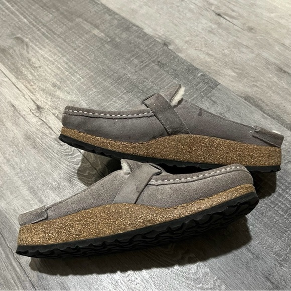Birkenstock Women's Gray Moccasins - Picture 5 of 5